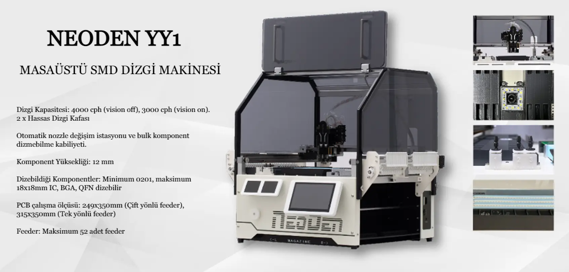 Neoden YY1 SMD Dizgi Makinesi